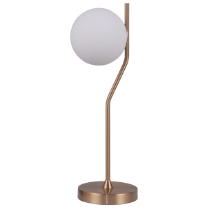 Veioza Carimi 1xG9 metal/sticla alama Italux