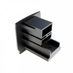 Accesoriu sina 3C Capac acril negru TRA005EC-31B