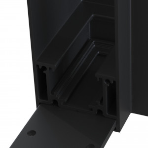 Accesoriu sina magnetica S35 Colt 90 orizontal 1x metal negru