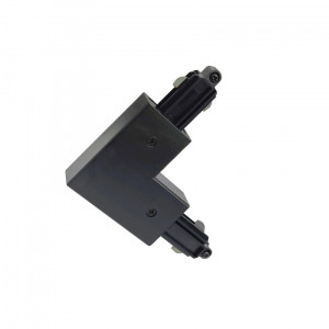 Accesoriu sina Marvi Track Connector L dreapta metal/acril negru Italux