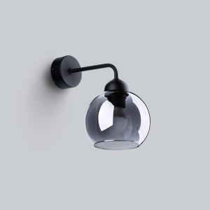 Aplica Alino 1xE27 metal negru - Img 2