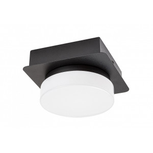 Aplica Attichus LED 5W metal/acril negru/alb Rabalux