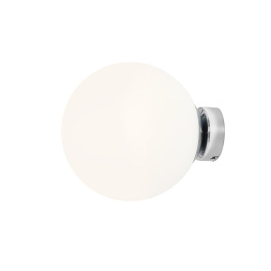Aplica Ball 1xE27 metal/sticla crom Aldex