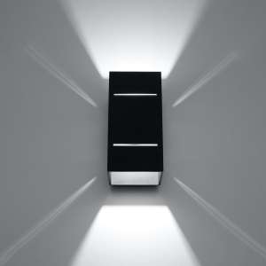 Aplica Blocco 1xG9 metal negru rectangular - Img 3