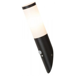 Aplica exterior Black torch 1xE27 metal/acril negru/alb Rabalux