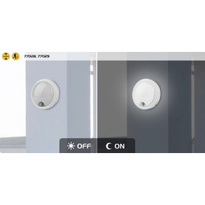 Aplica exterior Hitura LED 15W acril alb Rabalux