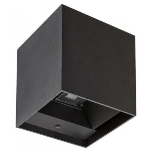 Aplica exterior Solin 1xG9 metal/acril negru Rabalux