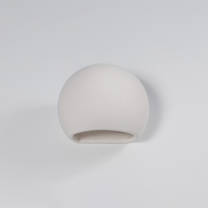 Aplica Globe 1xE27 ceramica alb oval - Img 2