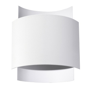 Aplica Impact 1xG9 metal alb rectangular