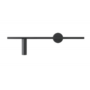 Aplica Trevo L 1xGU10 metal negru Aldex