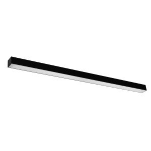Corp liniar aplicat Pinne LED 3000K 3640lm metal negru liniar - Img 1