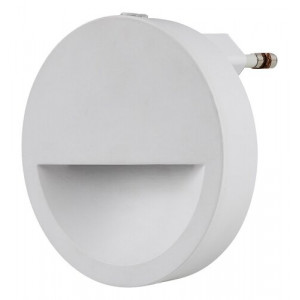 Lampa decorativa Pumpkin LED 0.5W metal/acril/textil alb Rabalux