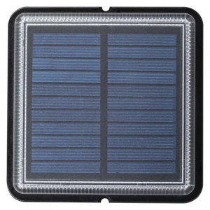 Lampa solara Bilbao LED 0.2W acril negru Rabalux