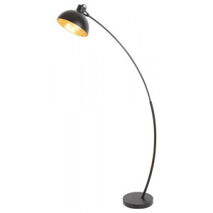 Lampadar Otto 1xE27 metal negru/auriu Rabalux