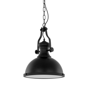 Lustra Maeva 1xE27 metal negru Italux