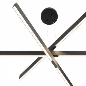 Lustra Origami 3xLED metal negru Maytoni