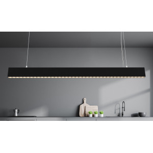 Lustra Points 1xLED metal negru