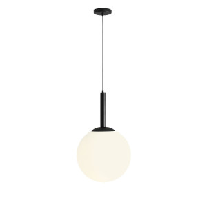 Pendul Bosso S 3xE27 metal/sticla negru Aldex