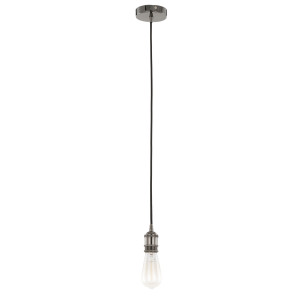 Pendul Classo 1xE27 metal negru/auriu Italux
