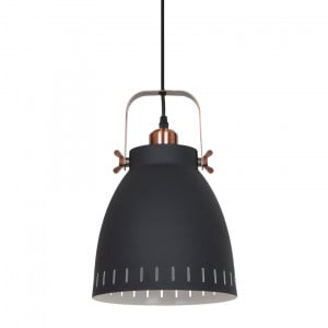 Pendul Franklin 1xE27 metal antracit/cupru Italux