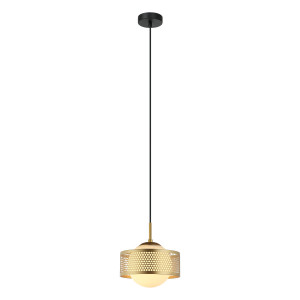 Pendul Lomica 1xE27 metal auriu Italux
