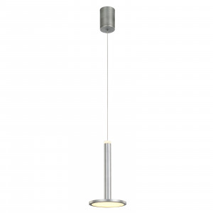 Pendul Oliver LED 12W 415 lumeni metal nichel satinat Italux