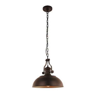 Pendul Rosalia 1xE27 metal bronz/auriu Italux