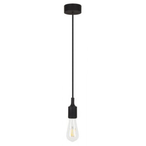 Pendul Roxy 1xE27 metal/acril negru Rabalux RBL1412