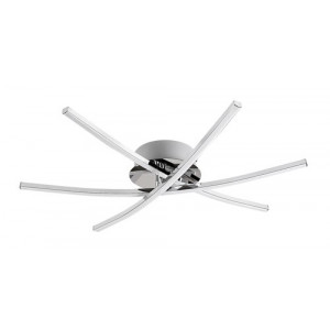 Plafoniera Cyclone LED 21W metal/acril crom/alb Rabalux