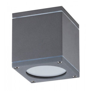 Plafoniera exterior Akron 1xGU10 metal/sticla antracit Rabalux RBL8149