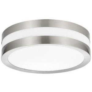 Plafoniera exterior Stuttgart 2xE27 metal/acril nichel/alb Rabalux