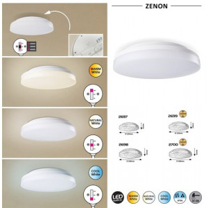 Plafoniera exterior Zenon LED 24W acril alb Rabalux