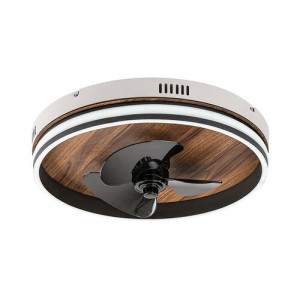 Plafoniera Faustine LED 30W metal/acril negru/alb Rabalux