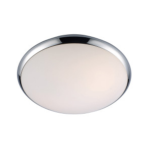 Plafoniera Kreo 1xE27 acril crom/alb Italux