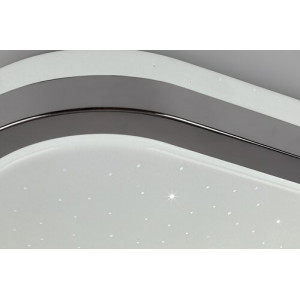 Plafoniera Linden LED 72W metal/acril crom/alb Rabalux