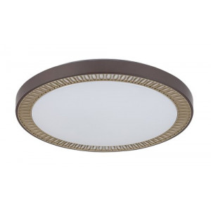 Plafoniera Matea LED 40W metal/acril maro/alb Rabalux