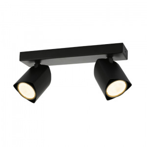 Plafoniera Merusa 1xGU10 metal negru Italux