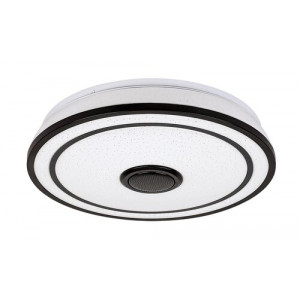 Plafoniera Nikolaus LED 24W metal/acril negru/alb Rabalux