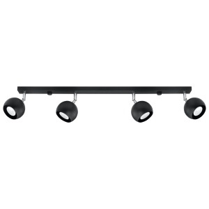 Plafoniera Oculare 4L 4xGU10 metal negru