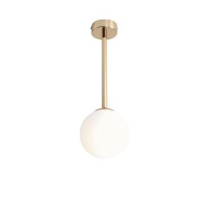 Plafoniera Pinne S 1xE14 metal/sticla auriu Aldex