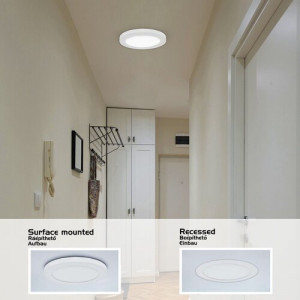 Plafoniera Sonnet LED 30W metal alb Rabalux