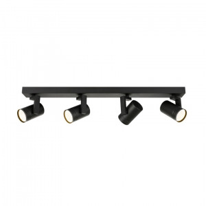 Plafoniera Spiela XL 1xGU10 metal negru Italux