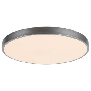 Plafoniera Tesia LED 60W metal/acril argintiu/alb Rabalux