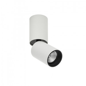 Spot aplicat Camali LED 12W 1086 lumeni metal/acril alb/negru Italux