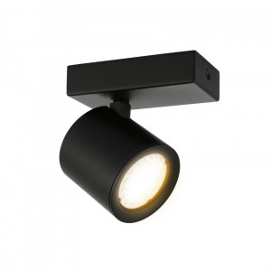 Spot aplicat Karlota 1xGU10 metal negru Italux