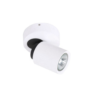 Spot aplicat Lucien 1xGU10 metal alb Italux