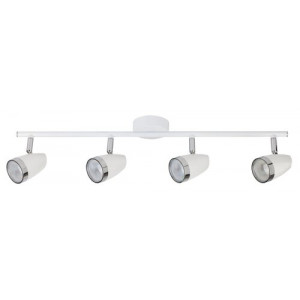 Spot bara Karen LED 16W metal/acril alb Rabalux