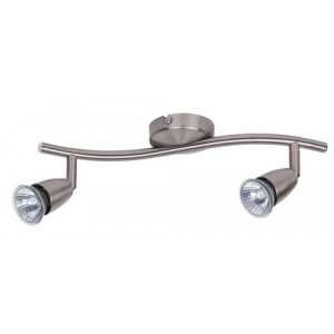 Spot bara Norman 2xGU10 metal nichel Rabalux