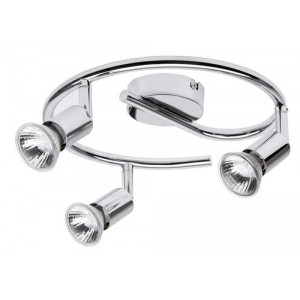 Spot bara Norton 3xGU10 metal crom Rabalux