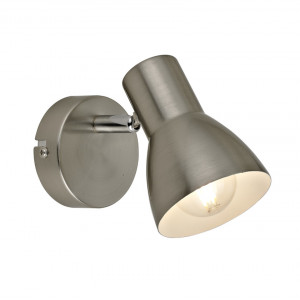 Spot bara Riado 1xE14 metal nichel satinat Italux